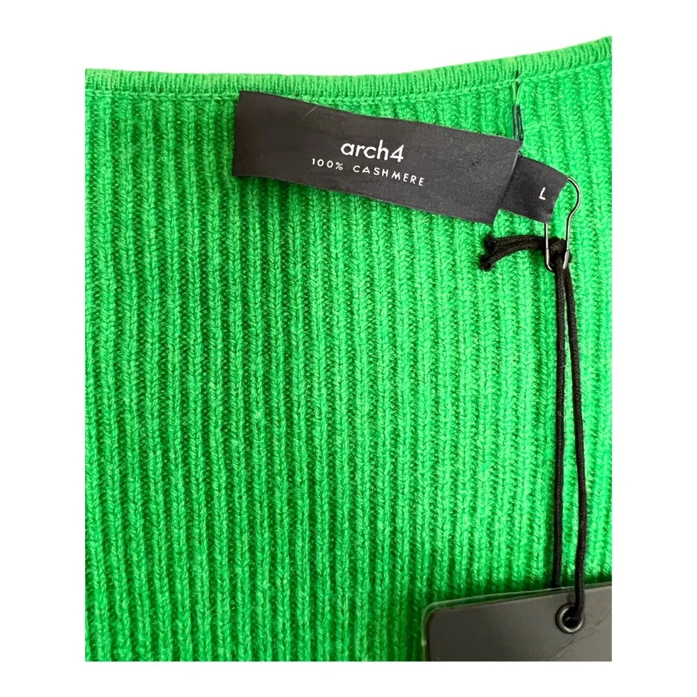 ARCH4 Coco Ribbed Cashmere Midi Dress - Picture 6 of 7